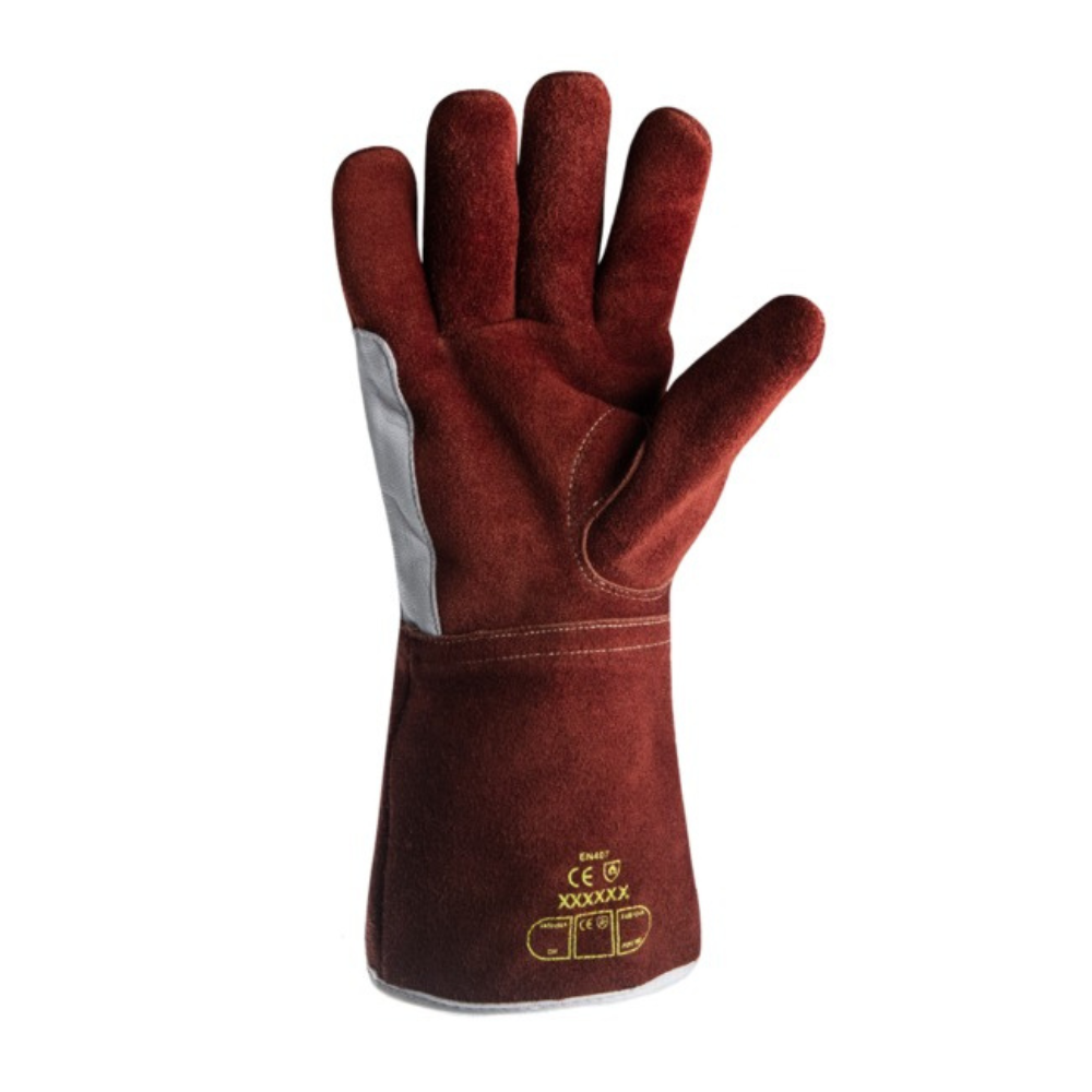 HexArmor HeatHide Split Cow Gauntlet from Columbia Safety